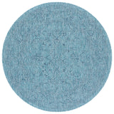 Safavieh Courtyard 6'-7" x 6'-7" Rug in Aqua / Navy