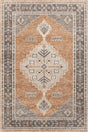 Chandra Leela LEE-57100 Rust / Gray / Brown rug, flat view