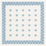 Safavieh Safavieh Kids 5'-0" x 5'-0" Rug in Ivory / Blue