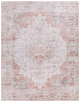 Safavieh Tucson 10'-0" x 14'-0" Rug in Light Grey / Rust