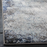 Safavieh Galaxy 4'-0" x 6'-0" Rug in Charcoal / Blue