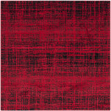 Safavieh Adirondack 6'-0" x 6'-0" Rug in Red / Black