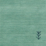 Chandra Bonita BON-56100 Green rug, close-up detail