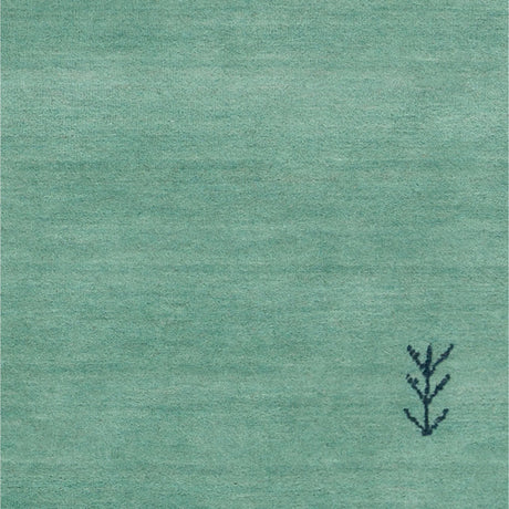 Chandra Bonita BON-56100 Green rug, close-up detail