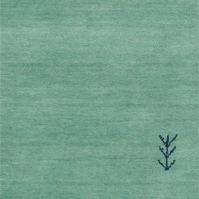Chandra Bonita BON-56100 Green rug, close-up detail