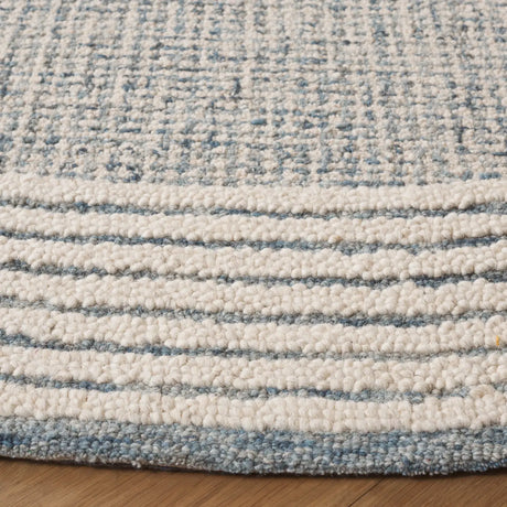 Safavieh Ebony 6'-0" x 6'-0" Rug in Blue / Ivory