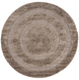 Safavieh Florida Shag 6'-7" x 6'-7" Rug in Beige / Beige