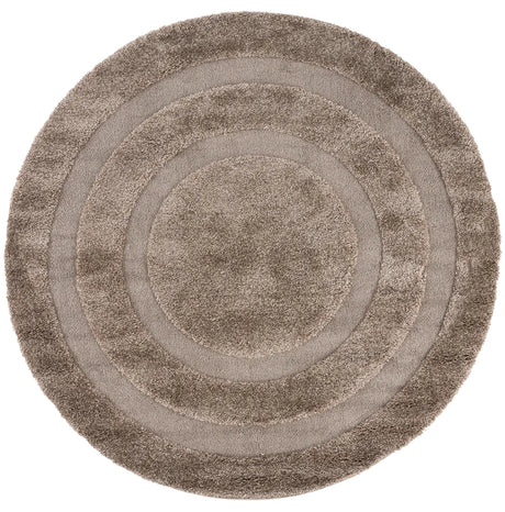 Safavieh Florida Shag 6'-7" x 6'-7" Rug in Beige / Beige