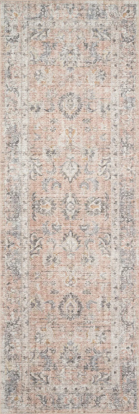 Loloi Skye Sky-01 Blush/Grey Rugs - runner flat