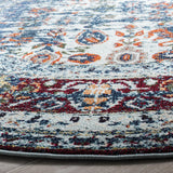 Safavieh Monaco 6'-7" x 6'-7" Rug in Blue / Ivory