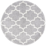 Safavieh Fontana Shag  800 5'-3" x 5'-3" Rug in Grey / Cream