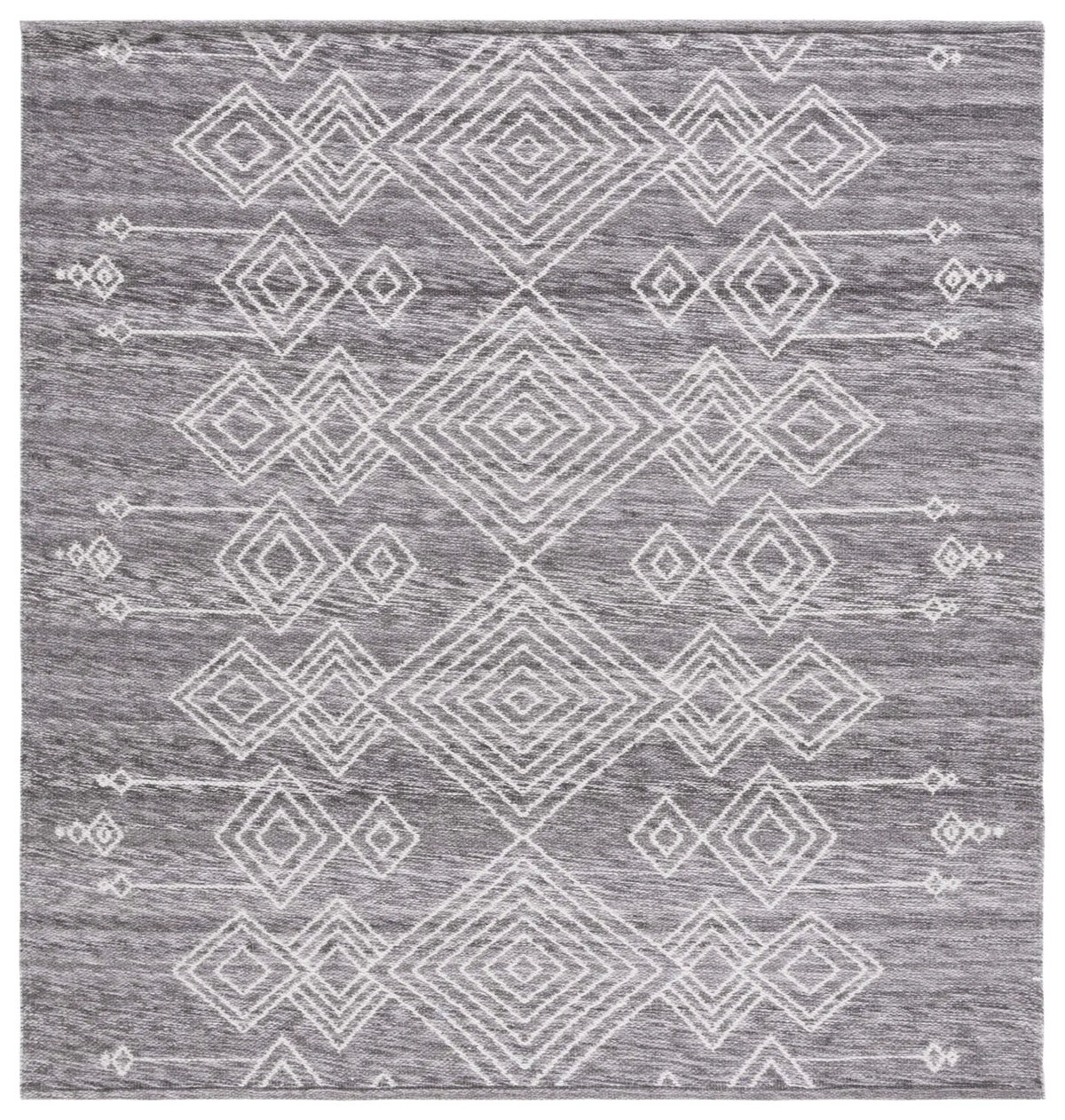 Safavieh Kilim 6'-0" x 6'-0" Rug in Grey / Ivory