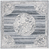 Safavieh Metro 6'-0" x 6'-0" Rug in Grey / Ivory