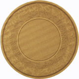 Safavieh Courtyard 5'-3" x 5'-3" Rug in Natural / Brown