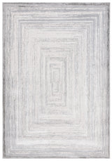 Safavieh Saylor 100 4'-0" x 6'-0" Rug in Grey / Ivory