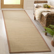 Safavieh Natural Fiber 2'-6" x 8'-0" Rug in Multi / Light Brown