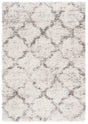 Safavieh Hudson Shag 4'-0" x 6'-0" Rug in Ivory / Grey