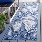 Safavieh Cabana 2'-0" x 10'-0" Rug in Black / Grey