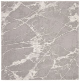 Safavieh Lurex 100 6'-7" x 6'-7" Rug in Grey / Ivory