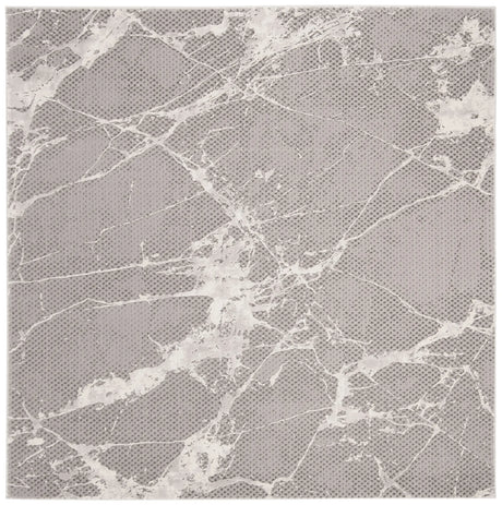 Safavieh Lurex 100 6'-7" x 6'-7" Rug in Grey / Ivory