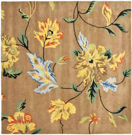 Safavieh Soho 6'-0" x 6'-0" Rug in Brown / Multi