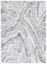 Safavieh Cyrus Shag 4'-5" x 6'-5" Rug in Beige / Grey