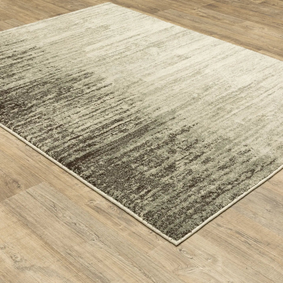 Oriental Weavers Sphinx Carson 0735A Beige/ Grey Rugs - angle detail