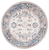 Safavieh Symphony 6'-7" x 6'-7" Rug in Ivory / Navy