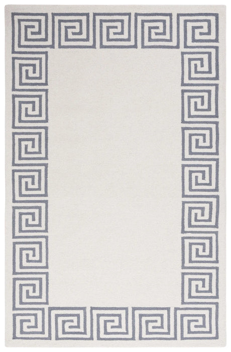 Safavieh Metro 4'-0" x 6'-0" Rug in Ivory / Grey