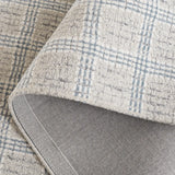 Safavieh Ebony 4'-0" x 6'-0" Rug in Silver / Ivory