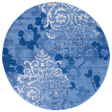 Safavieh Adirondack 6'-0" x 6'-0" Rug in Light Blue / Dark Blue