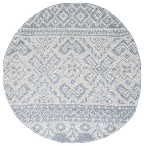 Safavieh Adirondack 6'-0" x 6'-0" Rug in Slate / Ivory
