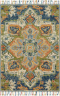 Loloi Zharah Zr-11 Blue / Multi Rugs - main flat