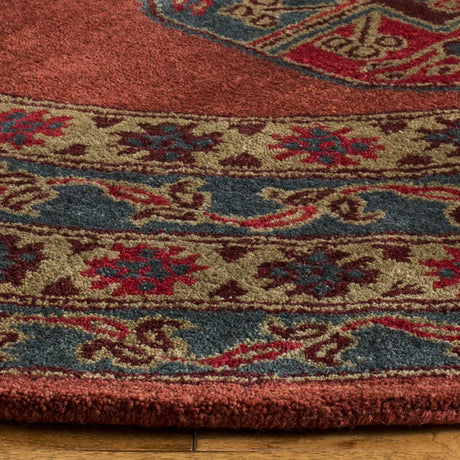 Safavieh Heritage 6'-0" x 6'-0" Rug in Red