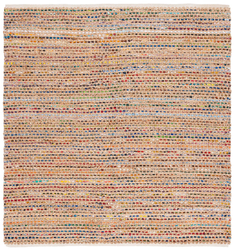 Safavieh Cape Cod 6'-0" x 6'-0" Rug in Natural / Multi
