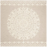 Safavieh Bella 5'-0" x 5'-0" Rug in Beige / Ivory
