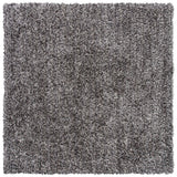 Safavieh Shag 7'-0" x 7'-0" Rug in Platinum / Ivory