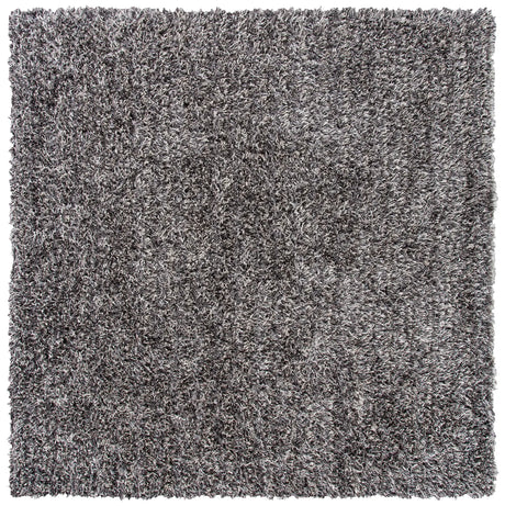 Safavieh Shag 7'-0" x 7'-0" Rug in Platinum / Ivory