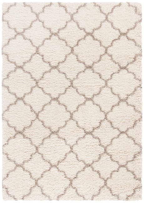 Safavieh Hudson Shag 4'-0" x 6'-0" Rug in Ivory / Beige