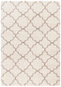 Safavieh Hudson Shag 4'-0" x 6'-0" Rug in Ivory / Beige