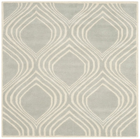 Safavieh Chatham 5'-0" x 5'-0" Rug in Grey / Ivory