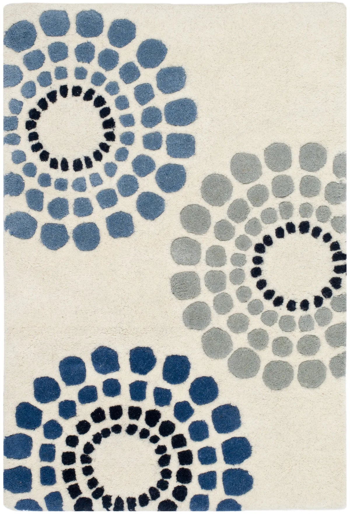 Safavieh Soho 2'-0" x 3'-0" Rug in Ivory / Multi