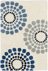Safavieh Soho 2'-0" x 3'-0" Rug in Ivory / Multi
