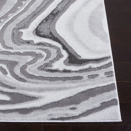 Safavieh Craft 4'-0" x 6'-0" Rug in Light Grey / Grey