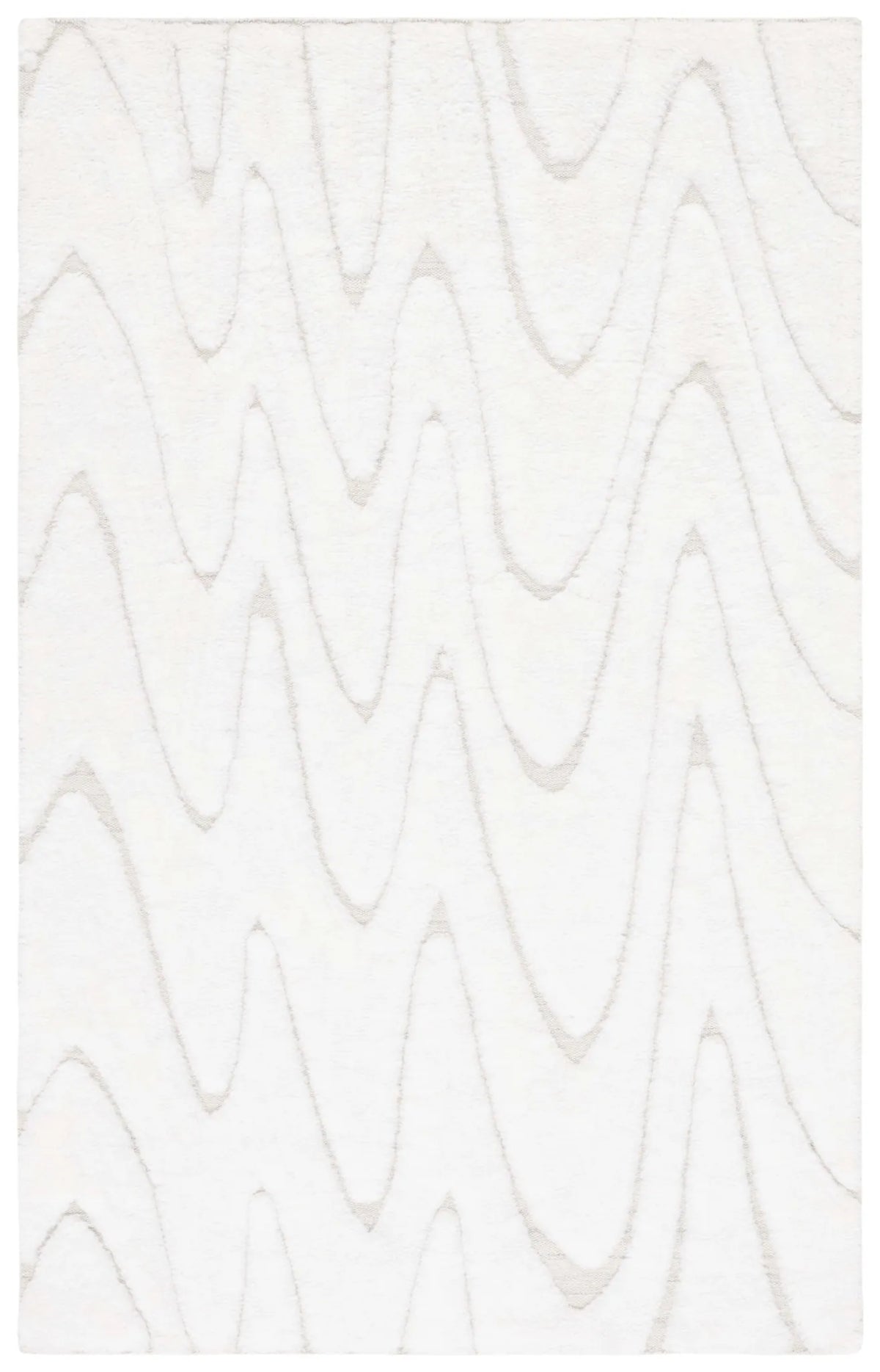 Safavieh Manhattan 4'-0" x 6'-0" Rug in Ivory / Beige