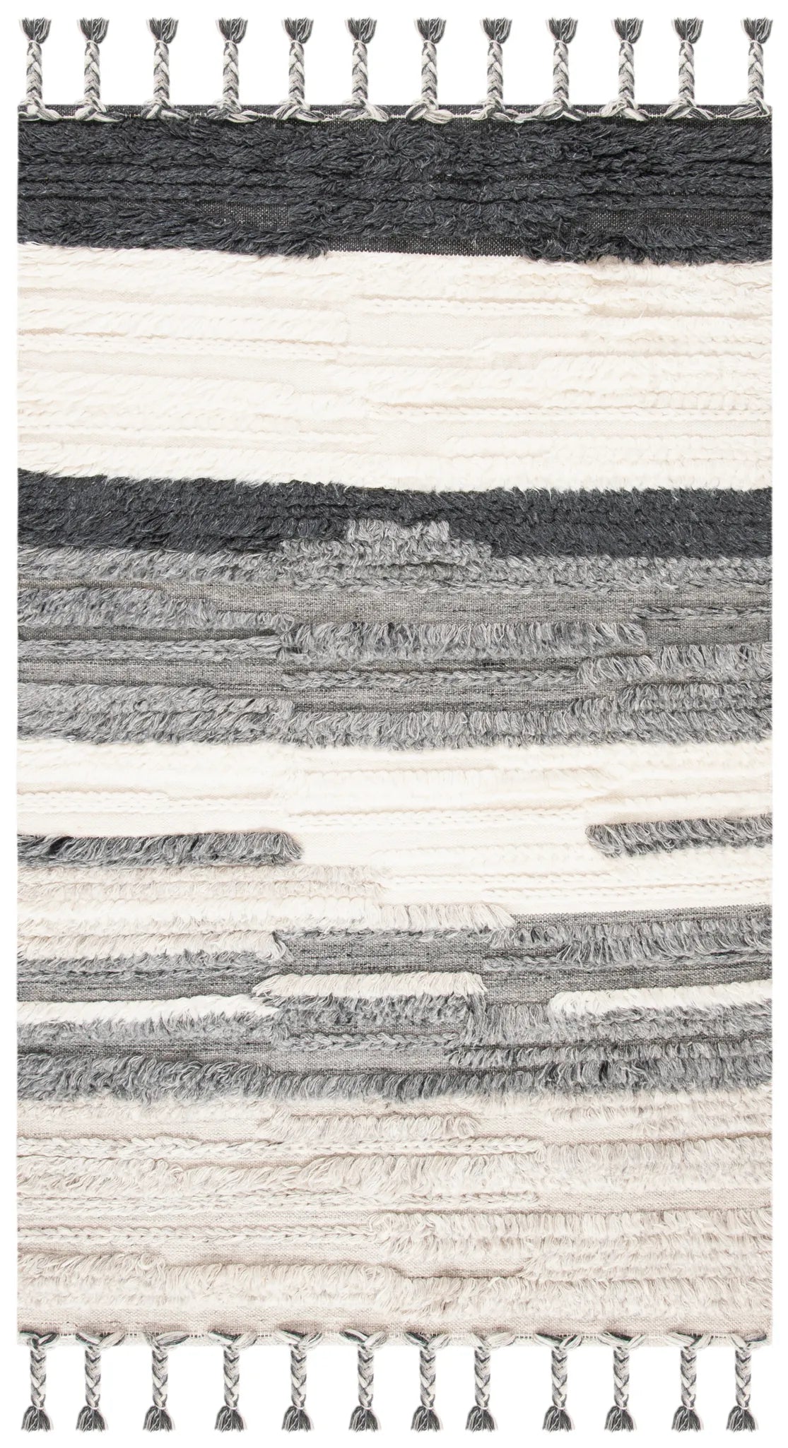 Safavieh Kenya 3'-0" x 5'-0" Rug in Ivory / Grey