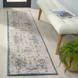 Safavieh Vintage Tabriz 2'-0" x 8'-0" Rug in Grey / Blue