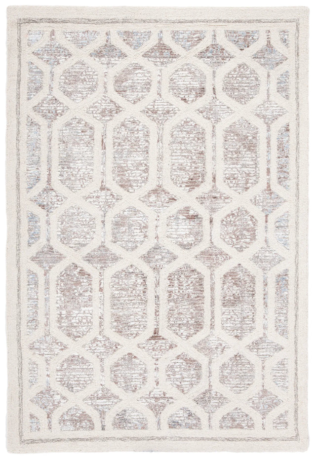Safavieh Artistry 600 4'-0" x 6'-0" Rug in Ivory / Beige