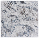Safavieh Sonoma 6'-7" x 6'-7" Rug in Ivory / Light Blue