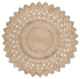 Safavieh Natural Fiber 5'-0" x 5'-0" Rug in Natural